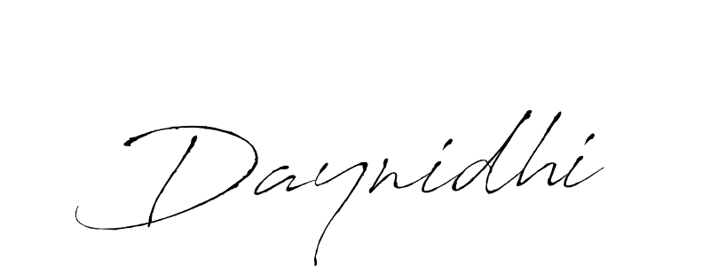 Antro_Vectra is a professional signature style that is perfect for those who want to add a touch of class to their signature. It is also a great choice for those who want to make their signature more unique. Get Daynidhi name to fancy signature for free. Daynidhi signature style 6 images and pictures png