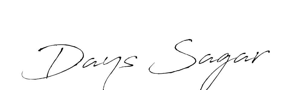 How to Draw Days Sagar signature style? Antro_Vectra is a latest design signature styles for name Days Sagar. Days Sagar signature style 6 images and pictures png