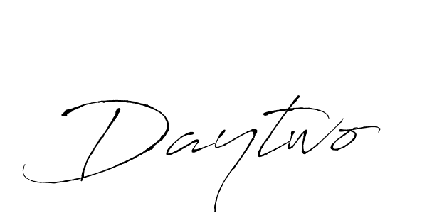 Also You can easily find your signature by using the search form. We will create Daytwo name handwritten signature images for you free of cost using Antro_Vectra sign style. Daytwo signature style 6 images and pictures png