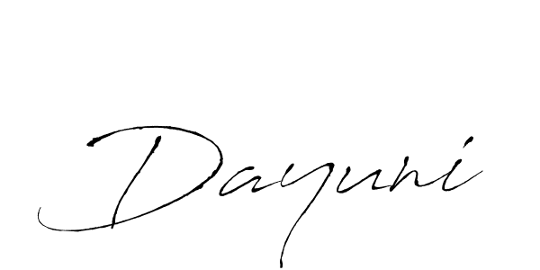 It looks lik you need a new signature style for name Dayuni. Design unique handwritten (Antro_Vectra) signature with our free signature maker in just a few clicks. Dayuni signature style 6 images and pictures png