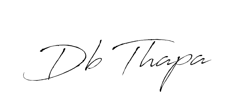 The best way (Antro_Vectra) to make a short signature is to pick only two or three words in your name. The name Db Thapa include a total of six letters. For converting this name. Db Thapa signature style 6 images and pictures png
