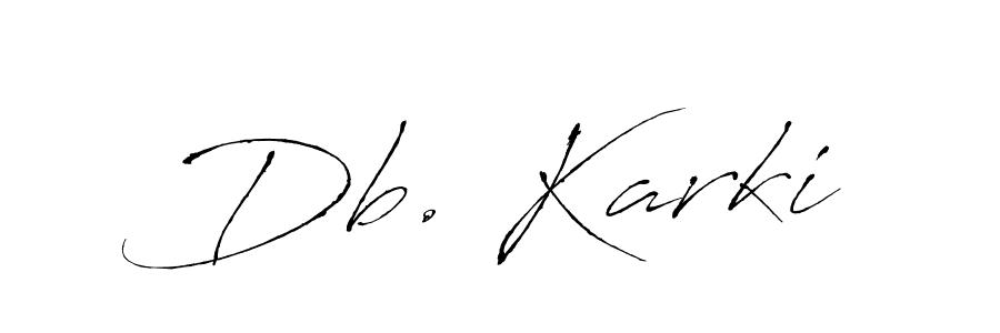 Similarly Antro_Vectra is the best handwritten signature design. Signature creator online .You can use it as an online autograph creator for name Db. Karki. Db. Karki signature style 6 images and pictures png