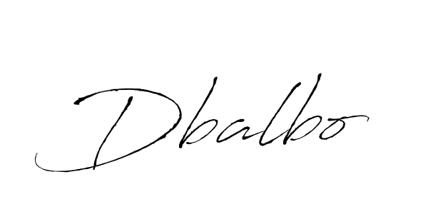 Make a beautiful signature design for name Dbalbo. Use this online signature maker to create a handwritten signature for free. Dbalbo signature style 6 images and pictures png