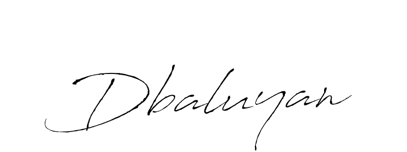 Make a beautiful signature design for name Dbaluyan. Use this online signature maker to create a handwritten signature for free. Dbaluyan signature style 6 images and pictures png