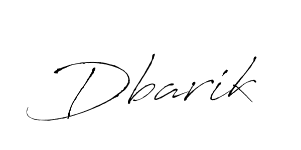How to make Dbarik name signature. Use Antro_Vectra style for creating short signs online. This is the latest handwritten sign. Dbarik signature style 6 images and pictures png