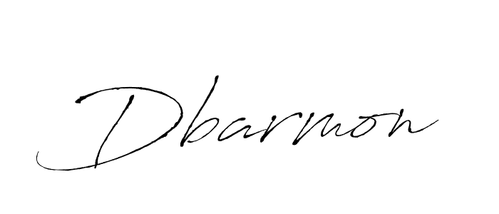 Create a beautiful signature design for name Dbarmon. With this signature (Antro_Vectra) fonts, you can make a handwritten signature for free. Dbarmon signature style 6 images and pictures png