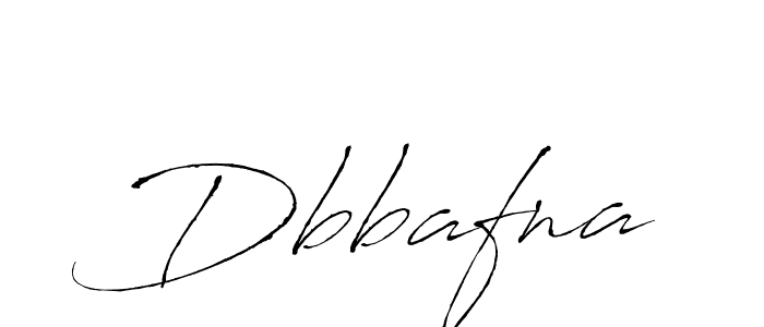 How to make Dbbafna signature? Antro_Vectra is a professional autograph style. Create handwritten signature for Dbbafna name. Dbbafna signature style 6 images and pictures png