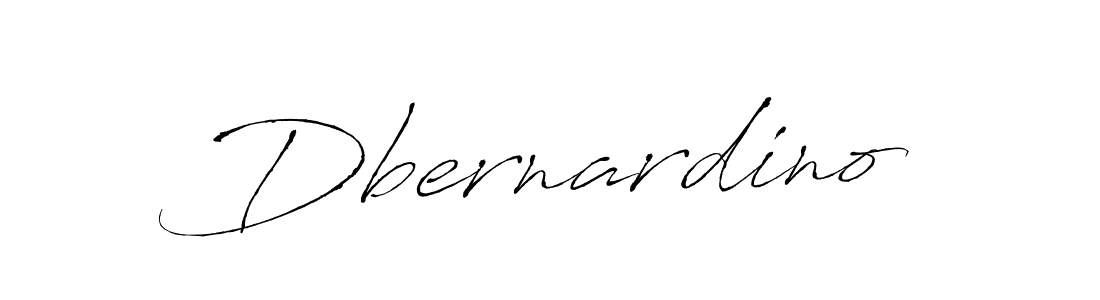 Create a beautiful signature design for name Dbernardino. With this signature (Antro_Vectra) fonts, you can make a handwritten signature for free. Dbernardino signature style 6 images and pictures png