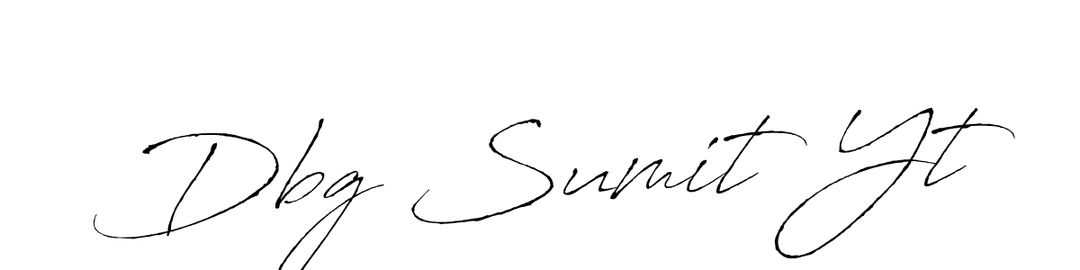 It looks lik you need a new signature style for name Dbg Sumit Yt. Design unique handwritten (Antro_Vectra) signature with our free signature maker in just a few clicks. Dbg Sumit Yt signature style 6 images and pictures png