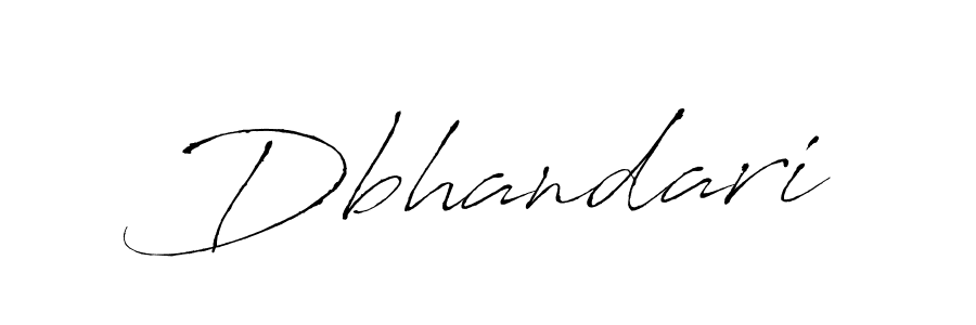 Make a beautiful signature design for name Dbhandari. Use this online signature maker to create a handwritten signature for free. Dbhandari signature style 6 images and pictures png