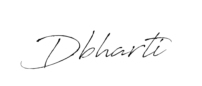 if you are searching for the best signature style for your name Dbharti. so please give up your signature search. here we have designed multiple signature styles  using Antro_Vectra. Dbharti signature style 6 images and pictures png