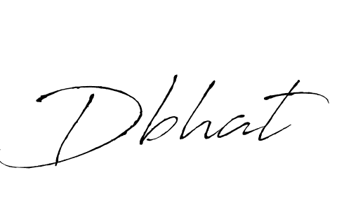 You should practise on your own different ways (Antro_Vectra) to write your name (Dbhat) in signature. don't let someone else do it for you. Dbhat signature style 6 images and pictures png