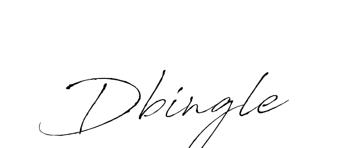 You should practise on your own different ways (Antro_Vectra) to write your name (Dbingle) in signature. don't let someone else do it for you. Dbingle signature style 6 images and pictures png