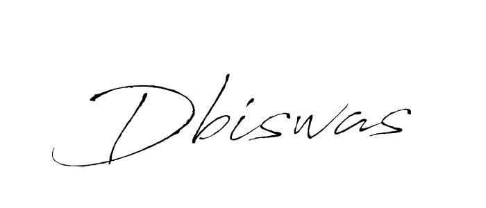 Use a signature maker to create a handwritten signature online. With this signature software, you can design (Antro_Vectra) your own signature for name Dbiswas. Dbiswas signature style 6 images and pictures png