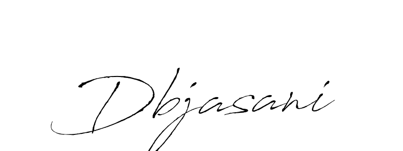 How to make Dbjasani name signature. Use Antro_Vectra style for creating short signs online. This is the latest handwritten sign. Dbjasani signature style 6 images and pictures png