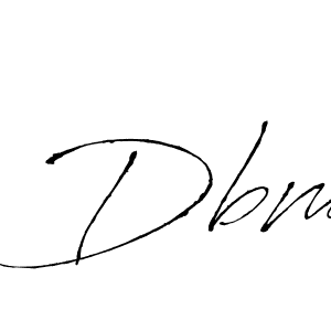 Also we have Dbm name is the best signature style. Create professional handwritten signature collection using Antro_Vectra autograph style. Dbm signature style 6 images and pictures png