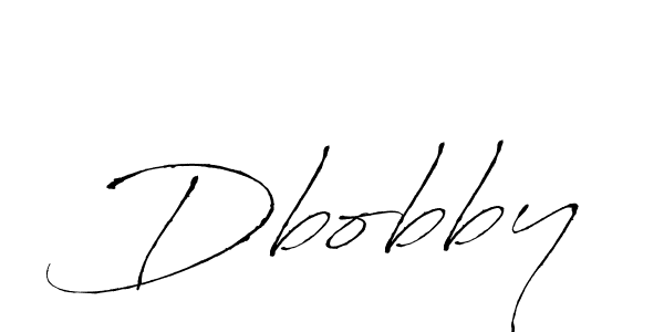 Create a beautiful signature design for name Dbobby. With this signature (Antro_Vectra) fonts, you can make a handwritten signature for free. Dbobby signature style 6 images and pictures png