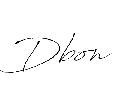How to make Dbon name signature. Use Antro_Vectra style for creating short signs online. This is the latest handwritten sign. Dbon signature style 6 images and pictures png