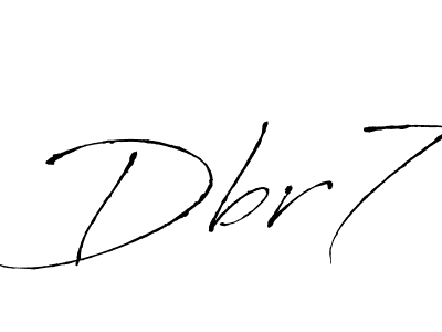 You should practise on your own different ways (Antro_Vectra) to write your name (Dbr7) in signature. don't let someone else do it for you. Dbr7 signature style 6 images and pictures png