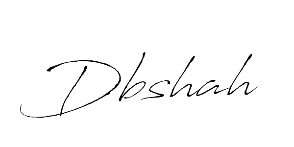 How to make Dbshah name signature. Use Antro_Vectra style for creating short signs online. This is the latest handwritten sign. Dbshah signature style 6 images and pictures png