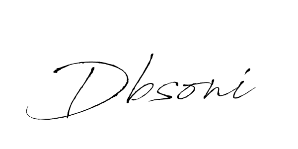 Make a short Dbsoni signature style. Manage your documents anywhere anytime using Antro_Vectra. Create and add eSignatures, submit forms, share and send files easily. Dbsoni signature style 6 images and pictures png