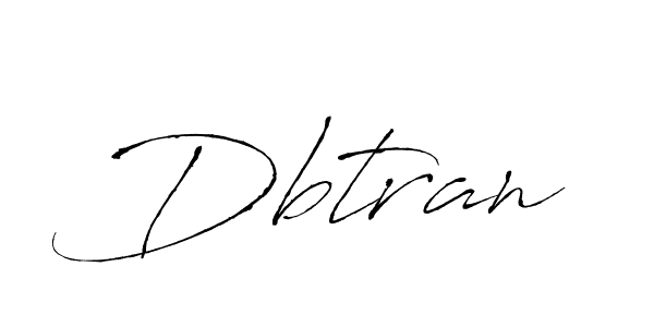 Make a beautiful signature design for name Dbtran. With this signature (Antro_Vectra) style, you can create a handwritten signature for free. Dbtran signature style 6 images and pictures png