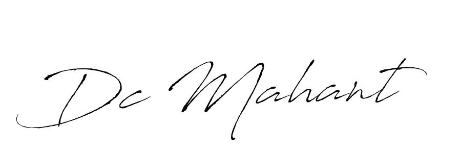 How to Draw Dc Mahant signature style? Antro_Vectra is a latest design signature styles for name Dc Mahant. Dc Mahant signature style 6 images and pictures png