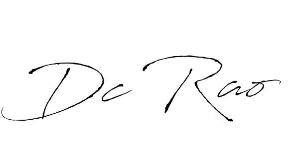 The best way (Antro_Vectra) to make a short signature is to pick only two or three words in your name. The name Dc Rao include a total of six letters. For converting this name. Dc Rao signature style 6 images and pictures png