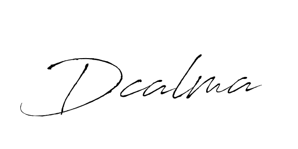 Also You can easily find your signature by using the search form. We will create Dcalma name handwritten signature images for you free of cost using Antro_Vectra sign style. Dcalma signature style 6 images and pictures png