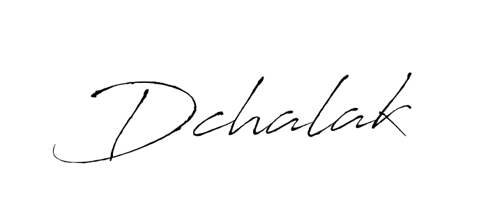 Dchalak stylish signature style. Best Handwritten Sign (Antro_Vectra) for my name. Handwritten Signature Collection Ideas for my name Dchalak. Dchalak signature style 6 images and pictures png