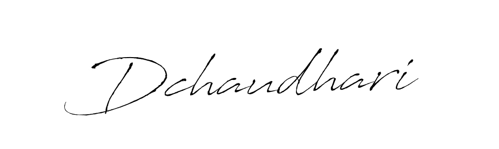 It looks lik you need a new signature style for name Dchaudhari. Design unique handwritten (Antro_Vectra) signature with our free signature maker in just a few clicks. Dchaudhari signature style 6 images and pictures png