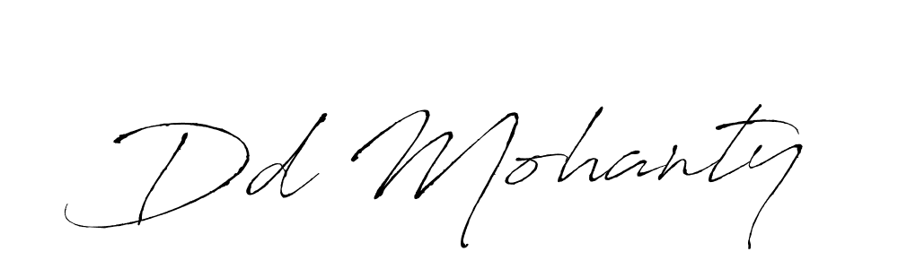 Design your own signature with our free online signature maker. With this signature software, you can create a handwritten (Antro_Vectra) signature for name Dd Mohanty. Dd Mohanty signature style 6 images and pictures png
