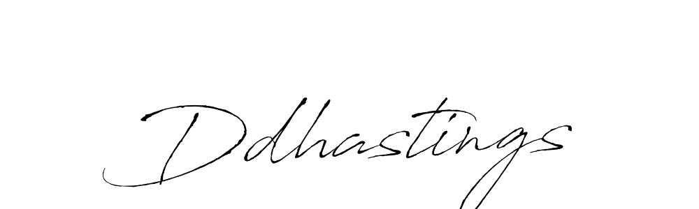 Use a signature maker to create a handwritten signature online. With this signature software, you can design (Antro_Vectra) your own signature for name Ddhastings. Ddhastings signature style 6 images and pictures png