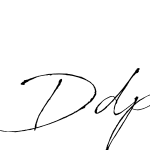 Make a beautiful signature design for name Ddp. With this signature (Antro_Vectra) style, you can create a handwritten signature for free. Ddp signature style 6 images and pictures png