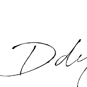 Create a beautiful signature design for name Ddy. With this signature (Antro_Vectra) fonts, you can make a handwritten signature for free. Ddy signature style 6 images and pictures png