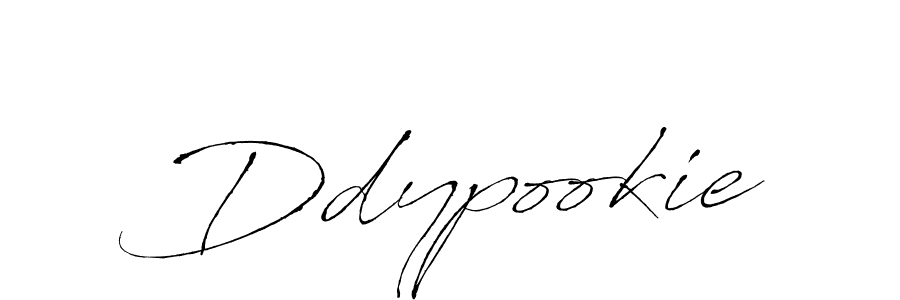 Make a beautiful signature design for name Ddypookie. With this signature (Antro_Vectra) style, you can create a handwritten signature for free. Ddypookie signature style 6 images and pictures png