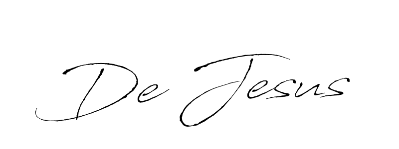 Use a signature maker to create a handwritten signature online. With this signature software, you can design (Antro_Vectra) your own signature for name De Jesus. De Jesus signature style 6 images and pictures png