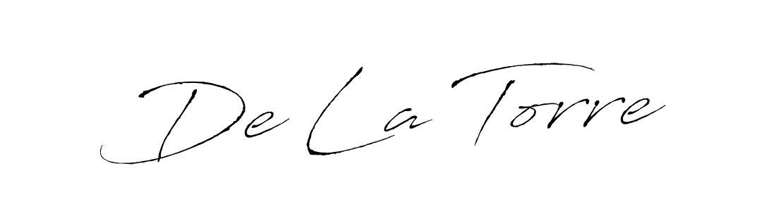 It looks lik you need a new signature style for name De La Torre. Design unique handwritten (Antro_Vectra) signature with our free signature maker in just a few clicks. De La Torre signature style 6 images and pictures png