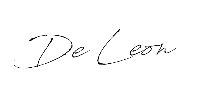 You should practise on your own different ways (Antro_Vectra) to write your name (De Leon) in signature. don't let someone else do it for you. De Leon signature style 6 images and pictures png