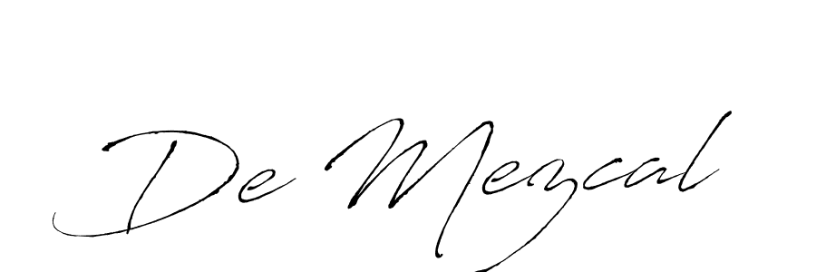You should practise on your own different ways (Antro_Vectra) to write your name (De Mezcal) in signature. don't let someone else do it for you. De Mezcal signature style 6 images and pictures png