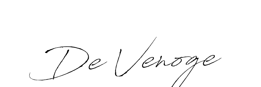 Also You can easily find your signature by using the search form. We will create De Venoge name handwritten signature images for you free of cost using Antro_Vectra sign style. De Venoge signature style 6 images and pictures png