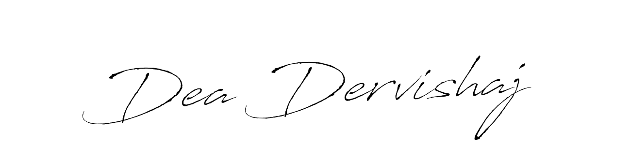 Dea Dervishaj stylish signature style. Best Handwritten Sign (Antro_Vectra) for my name. Handwritten Signature Collection Ideas for my name Dea Dervishaj. Dea Dervishaj signature style 6 images and pictures png