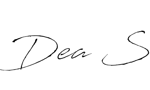 You can use this online signature creator to create a handwritten signature for the name Dea S. This is the best online autograph maker. Dea S signature style 6 images and pictures png