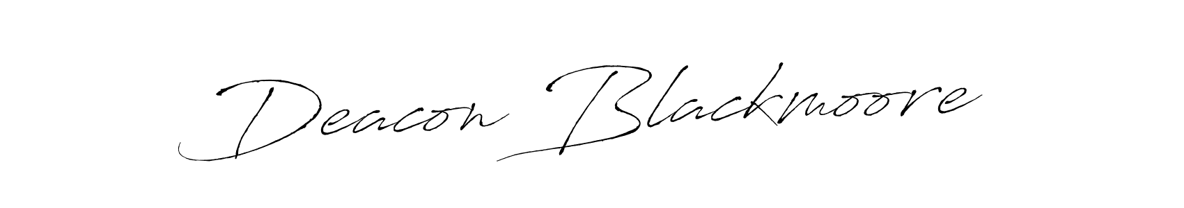 Antro_Vectra is a professional signature style that is perfect for those who want to add a touch of class to their signature. It is also a great choice for those who want to make their signature more unique. Get Deacon Blackmoore name to fancy signature for free. Deacon Blackmoore signature style 6 images and pictures png