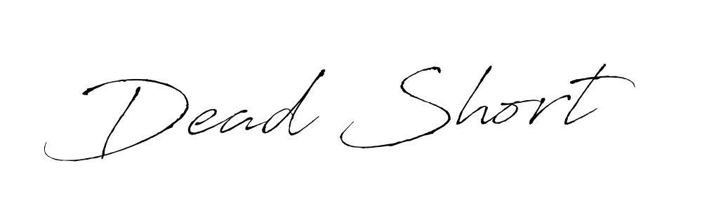 Similarly Antro_Vectra is the best handwritten signature design. Signature creator online .You can use it as an online autograph creator for name Dead Short. Dead Short signature style 6 images and pictures png