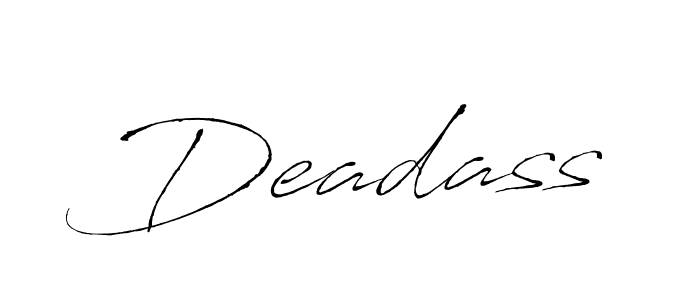 How to make Deadass name signature. Use Antro_Vectra style for creating short signs online. This is the latest handwritten sign. Deadass signature style 6 images and pictures png