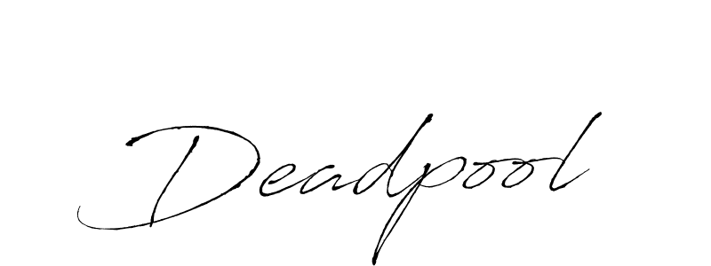 Similarly Antro_Vectra is the best handwritten signature design. Signature creator online .You can use it as an online autograph creator for name Deadpool. Deadpool signature style 6 images and pictures png