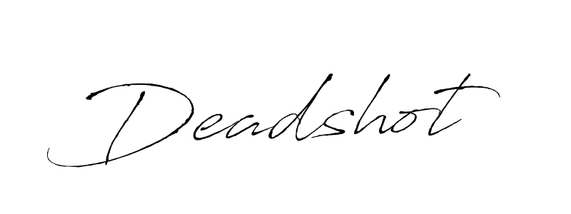 Also You can easily find your signature by using the search form. We will create Deadshot name handwritten signature images for you free of cost using Antro_Vectra sign style. Deadshot signature style 6 images and pictures png