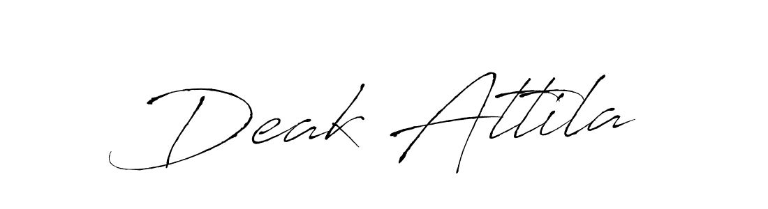 The best way (Antro_Vectra) to make a short signature is to pick only two or three words in your name. The name Deak Attila include a total of six letters. For converting this name. Deak Attila signature style 6 images and pictures png