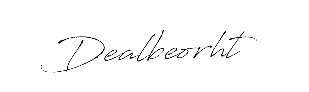 Also You can easily find your signature by using the search form. We will create Dealbeorht name handwritten signature images for you free of cost using Antro_Vectra sign style. Dealbeorht signature style 6 images and pictures png